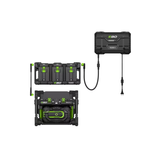 EGO PGX1601E-H - Pack chargeur mur. + ch 3BA + BA 40AH + supp autonome EGO