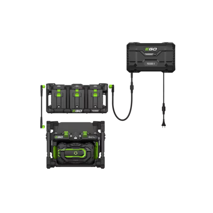 EGO PGX1601E-H - Pack chargeur mur. + ch 3BA + BA 40AH + supp autonome EGO