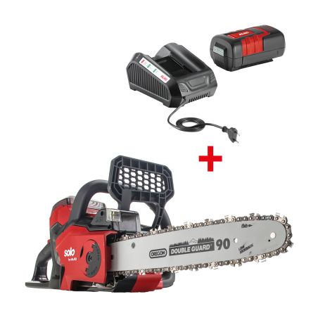 Solo CS3635-35 - Tronçonneuse à batterie avec batterie et chargeur Solo