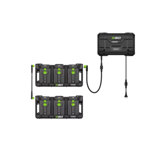 EGO PGX1601E-H - Chargeur mural avec batterie et chargeur EGO