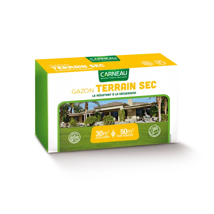 Carneau - Gazon Terrain sec (1kg) Carneau