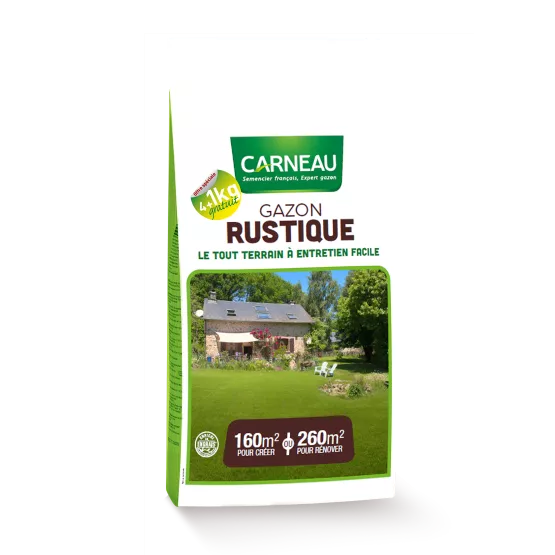 Carneau - Gazon Rustique (5kg) Carneau