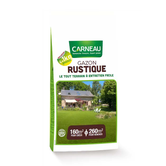 Carneau - Gazon Rustique (5kg) Carneau