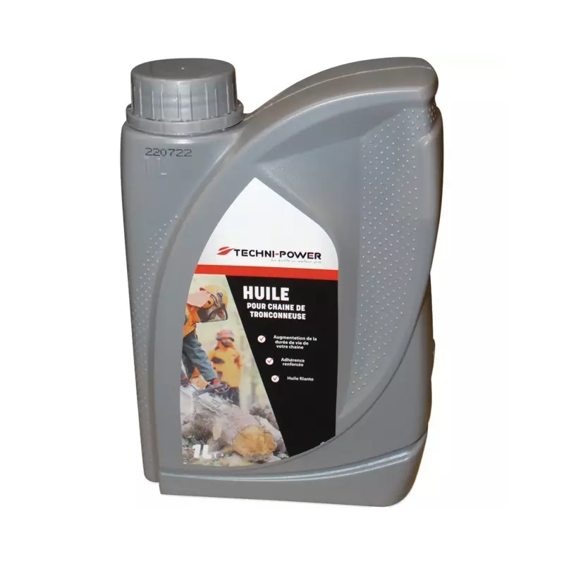 Techni-Power - Huile pour chaîne tronçonneuse (bidon 1L)