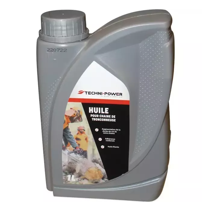Techni-Power - Huile pour chaîne tronçonneuse (bidon 1L)