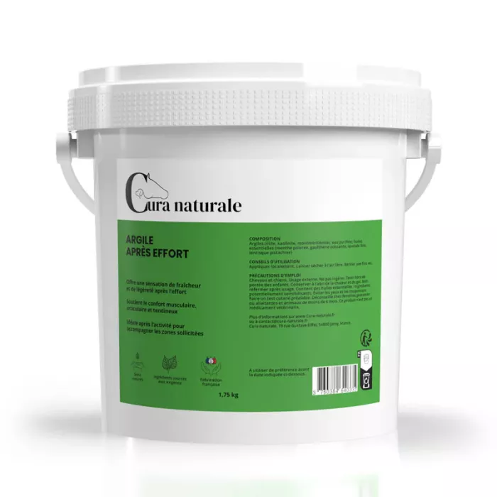 Cura Naturale Argile après effort 1.75 kg Cura Naturale