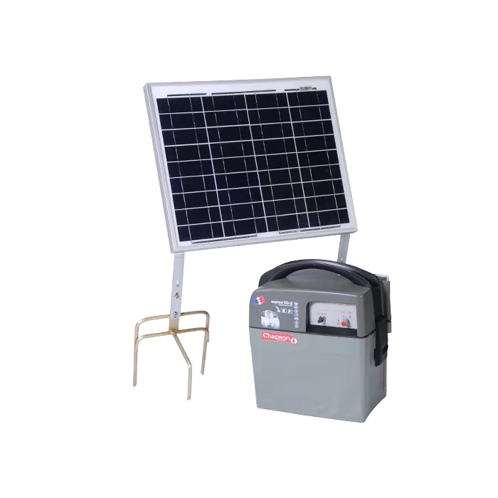 Chapron Lemenager MASTER 50 Solaire 30 W - Electrificateur accumula...