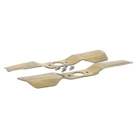 Lames plates avec vis pour module de tonte Yarbo - lot de 2 