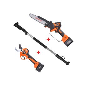 Anova TPB4004 - Kit sécateur + tronçonneuse + rallonge à batterie