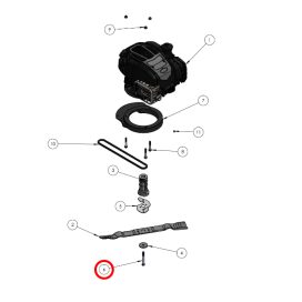 Grin PRT-0167 - Vis de lame 3/8 x 3"1/2