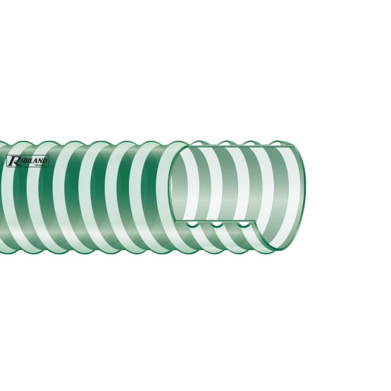 Ribimex - Tuyau d'aspiration annelé DN80/3" - 5 m