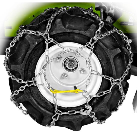 Grillo - Chaînes à neige (paire) pour roues arrière 17x8.00-8 pour Climber 9