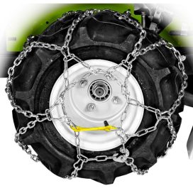 Grillo - Chaînes à neige (paire) pour roues arrière 17x8.00-8 pour Climber 9