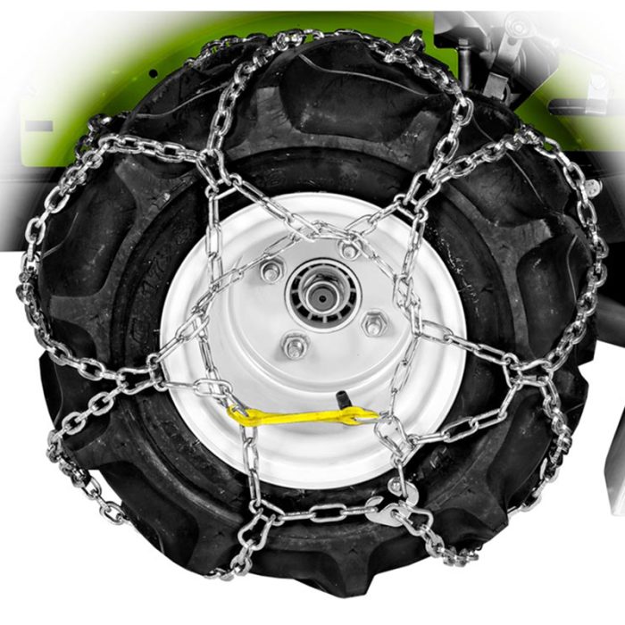 Grillo - Chaînes à neige (paire) pour roues arrière 17x8.00-8 pour Climber 9