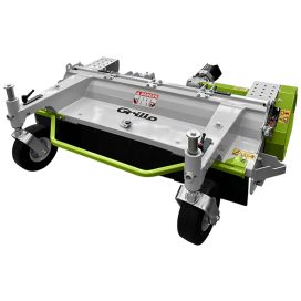 Grillo - Broyeur à fléaux 134 cm avec rouleau à trois séries des couteaux et porte frontale ouvrable