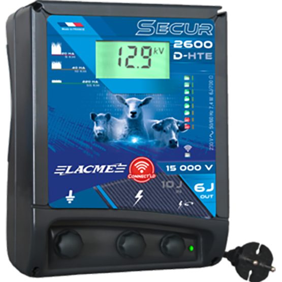 Lacmé - Secur 2600-D CONNECT LD - Electrificateur secteur