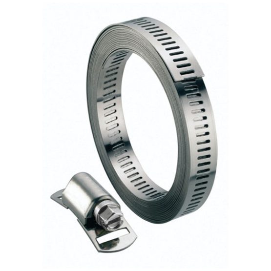 Boutté BSF8 - Collier bande ajourée sans fin 3 mètres 8mm