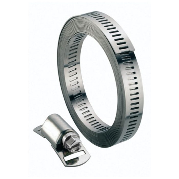 Boutté BSF8 - Collier bande ajourée sans fin 3 mètres 8mm