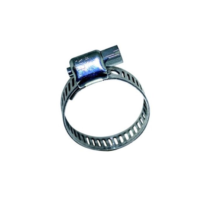 Boutté CS1428 - Sachet de 2 colliers bande ajourée acier 13 mm - Diam. 19