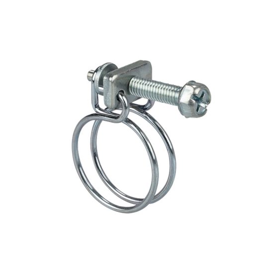 Boutté CFF31 - Sachet de 2 colliers double fil d'acier - Diam. 25
