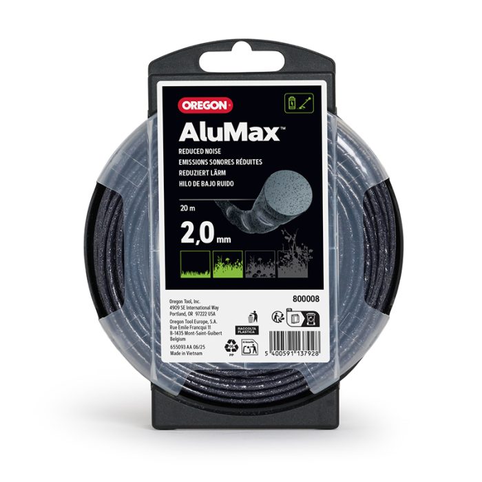 Oregon - Fil nylon Alumax rond torsadé 1.6 mm x 20m
