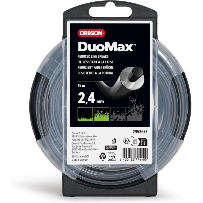 Oregon - Fil nylon Duoline 2.4mm x 15m