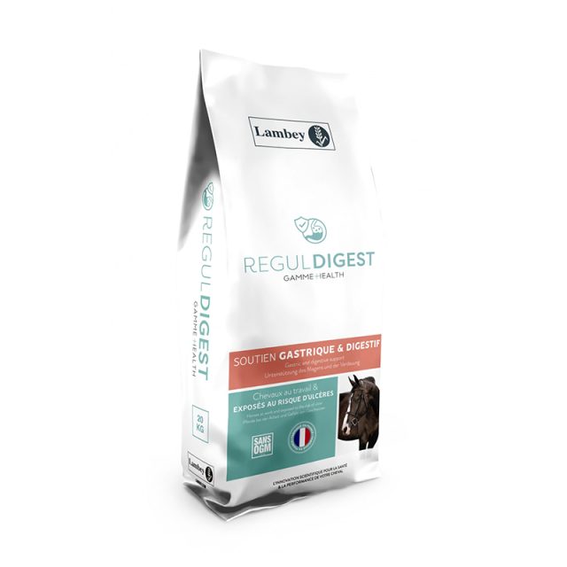 LAMBEY REGUL DIGEST - Aliment pour chevaux ayant besoin d'un soutien gastrique puissant - 20KG