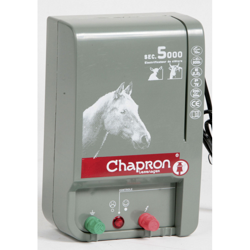 Chapron Lemenager SEC 5000 - Electrificateur secteur