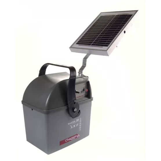 Chapron Lemenager MASTER 30 Solaire 10 W - Electrificateur accumula...