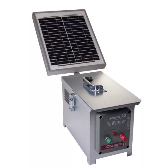 Chapron Lemenager BERGER 30 Solaire 10 W - Electrificateur accumula...