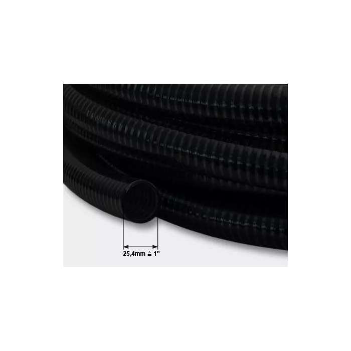 Tuyau avec spirale renforcée 25mm