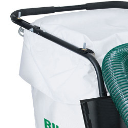 Aspirateur de feuille et gazon poussé