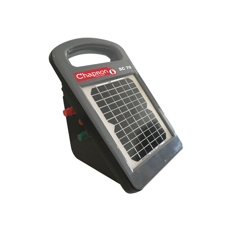 Electrificateur avec module solaire intégré Chapron SC70