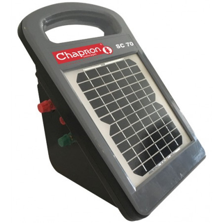 Electrificateur avec module solaire intégré Chapron SC70