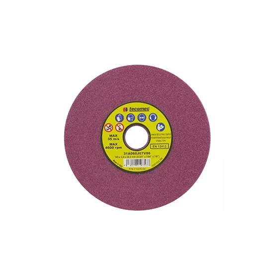 Meule souple rose épaisseur 4,7mm Tecomec