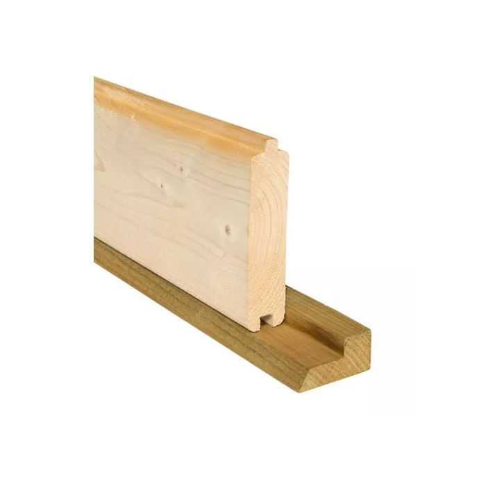 Poutre de contour 28 mm pour Abri de jardin Solid