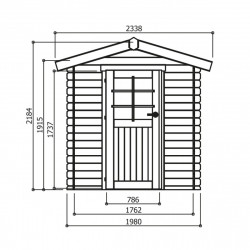 Abri de jardin Solid Traditional Essen S8601