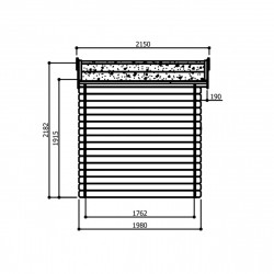 Fiche Modèle - Abri de jardin Solid Traditional Dresden S8602