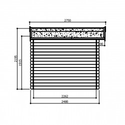 Fiche Modèle - Abri de jardin Solid Traditional Gera S8760