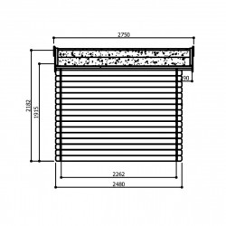 Abri de jardin Solid Traditional Amberg S8603