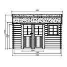 Abri de jardin Solid Traditional Arles S8319