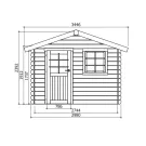 Abri de jardin Solid Traditional Sologne S877