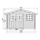Abri de jardin Solid Traditional Chimay S8275