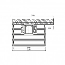 Abri de jardin Solid Traditional Chamonix S8980