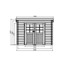 Abri de jardin Solid Modern Riom S8326