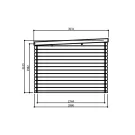 Abri de jardin Solid Modern Brest S8215