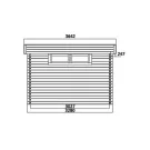 Abri de jardin Solid Modern Viborg S8994