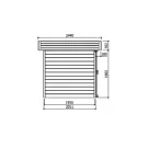 Abri de jardin Solid Modern Oslo S8216