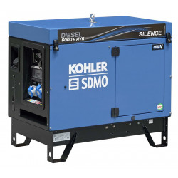 Groupe électrogène Kohler-SDMO DIESEL 6000 A SILENCE AVR C5