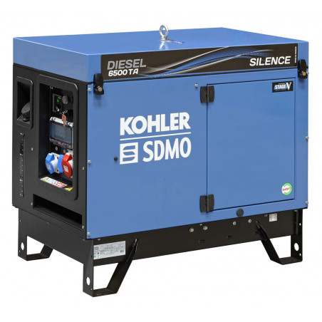 Groupe électrogène Kohler-SDMO DIESEL 6500 TA SILENCE C5